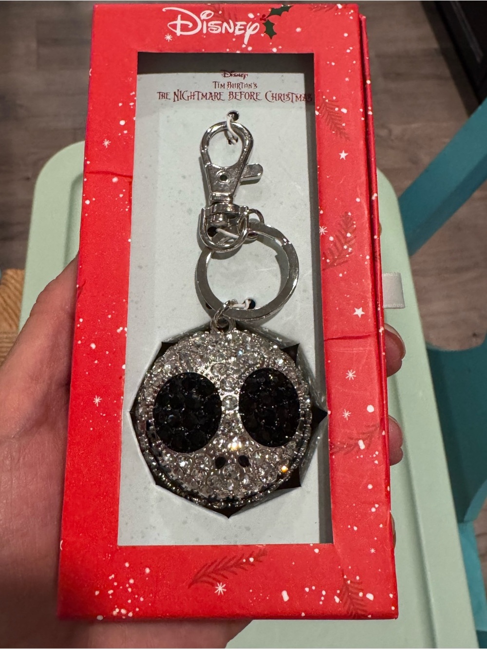 Disney Nightmare Before Christmas Jack keychain bag charm